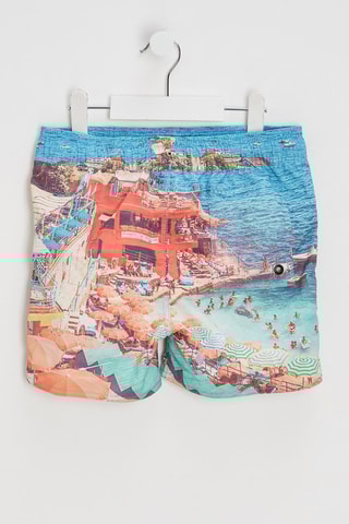 Short de bain - Ciel