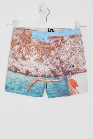 Short de bain - Ciel
