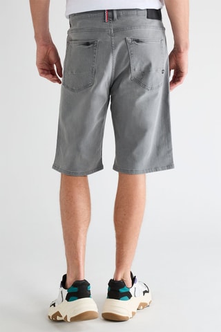 Short en jean - Gris