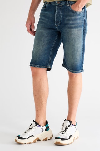 Bermuda en jean - Bleu