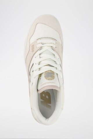 Baskets en cuir 550 - Blanc cassé