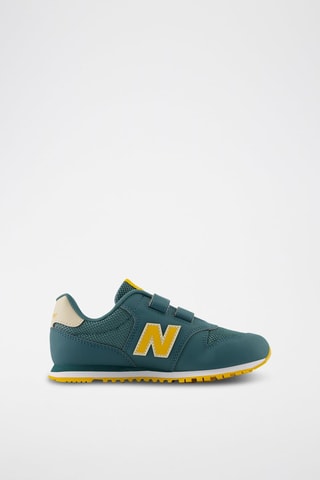 Baskets 500 - Bleu canard et jaune