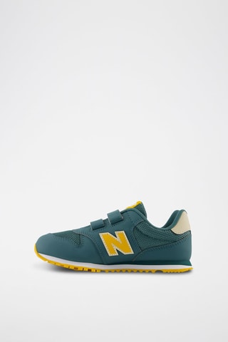 Baskets 500 - Bleu canard et jaune