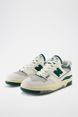 Baskets en cuir 550 - Blanc