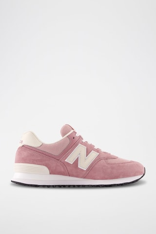 Baskets en cuir 574 - Rose