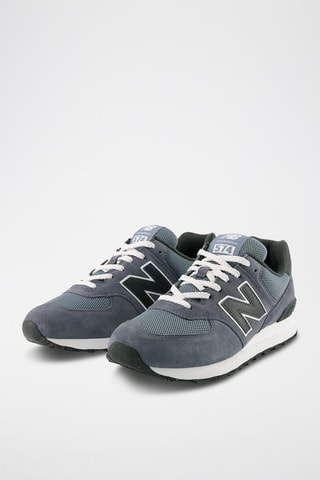 Baskets en nubuck 574 - Gris foncé