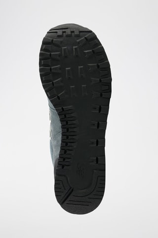 Baskets en nubuck 574 - Gris foncé