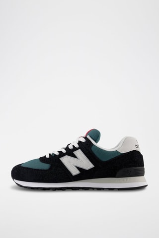Baskets en cuir 574 - Noir