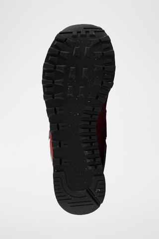 Baskets en nubuck 574 - Rouge