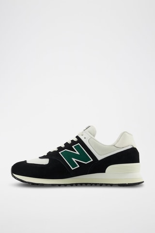 Baskets en nubuck 574 - Noir
