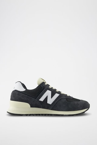 Baskets en nubuck 574 - Gris foncé