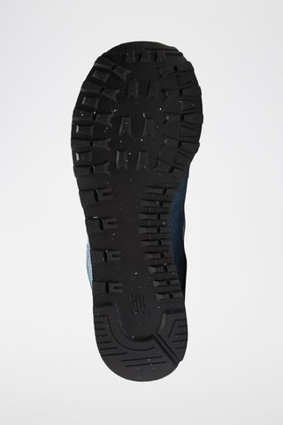 Baskets en nubuck 574 - Bleu clair