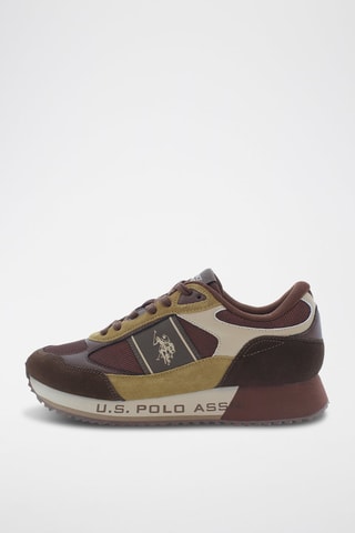 Sneakers Cleef - Bruin