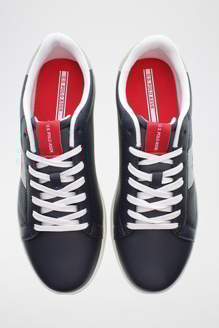Sneakers George - Marineblauw en Grijs