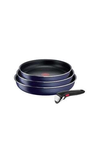 3 Roestvrijstalen Koekenpannen Ingenio Easy Cook N Clean