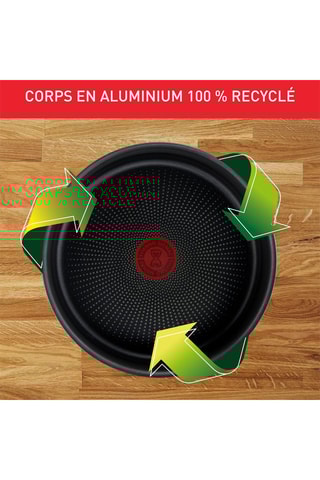 2 Steelpannen Ingenio React - 16 en 20 cm
