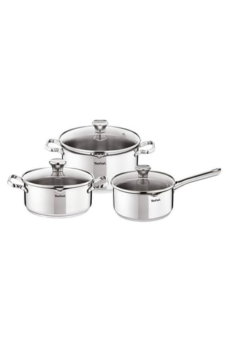 Batterie de cuisine en acier inoxydable Duetto - 6 pièces