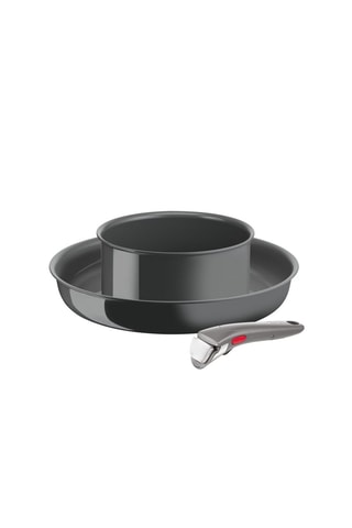 1 Steelpanen 1 koekenpan van keramiek Ingenio  Renew