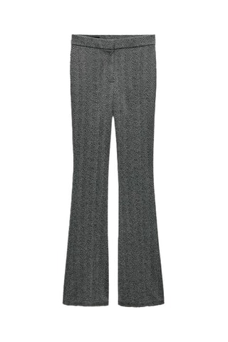 Broek Flare Cut - Gemêleerd Donkergrijs