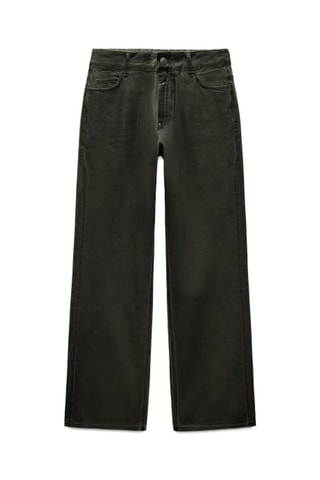 Broek Relaxed - Donkergroen