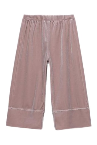Velours Broek - Oudroze