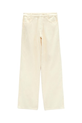 Broek Wide Legs - Ecru