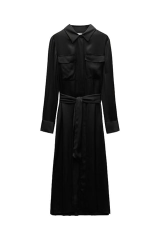 Blouse-jurk - Zwart