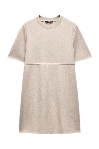 Rechte Jurk - Beige