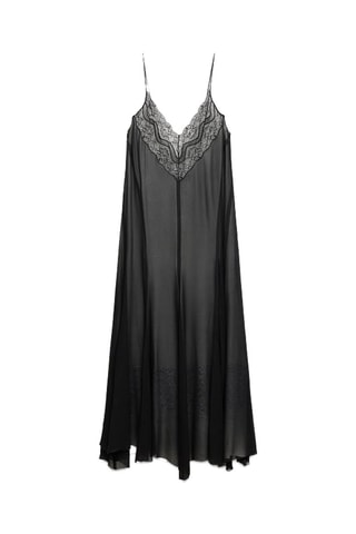 Slipdress - Zwart