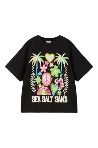 T-shirt - Zwart