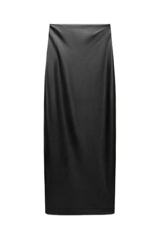 Midirok Hoge Taille - Zwart