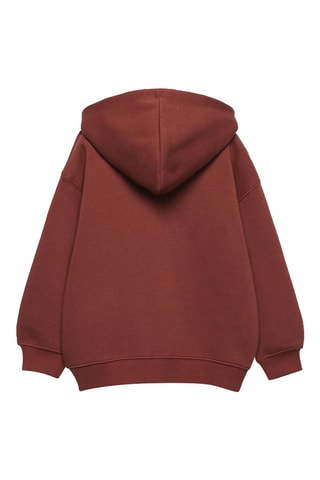 Sweater met capuchon - Bruin