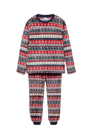 Pyjama - Marineblauw en Donkergrijs