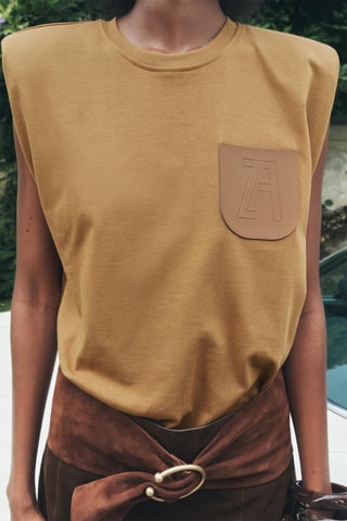 T-shirt - Bruin