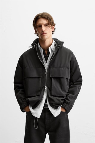 Parka met Capuchon - Zwart