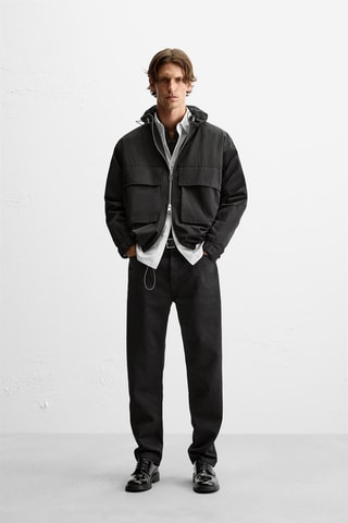 Parka met Capuchon - Zwart