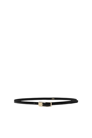 Leren Riem - Zwart