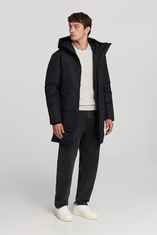 Parka met Capuchon - Zwart