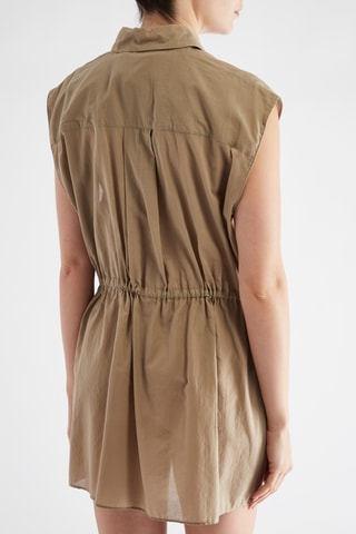 Blouse-jurk - Beige