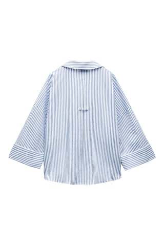 Linnen Blouse - Hemelsblauw