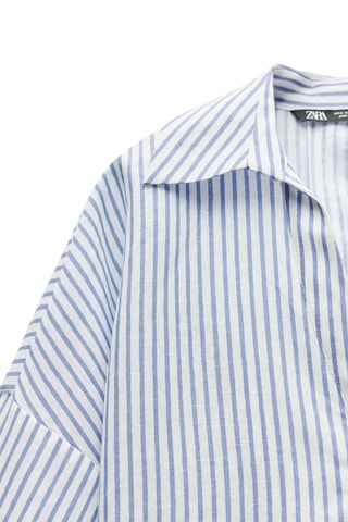 Linnen Blouse - Hemelsblauw