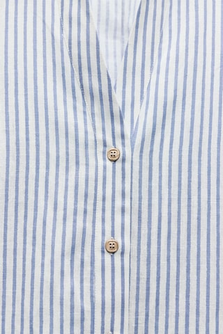 Linnen Blouse - Hemelsblauw