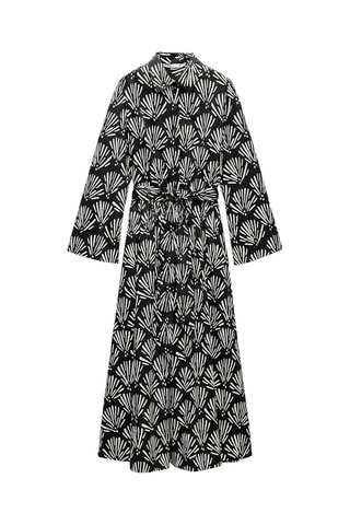 Blouse-jurk - Zwart en Wit