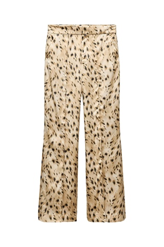 Broek - Beige en Zwart