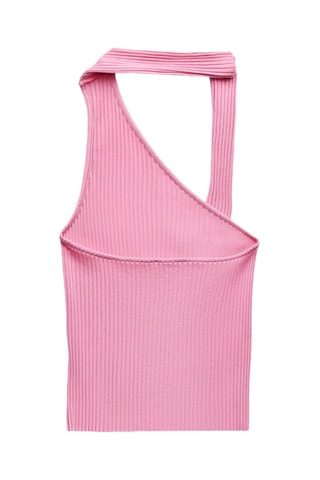 Asymmetrische Top Roze