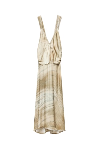 Lange jurk - Beige