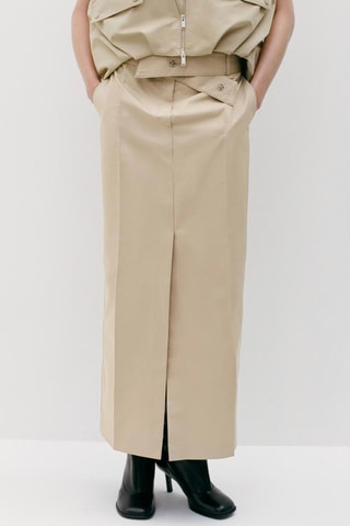 Lange Rok - Beige