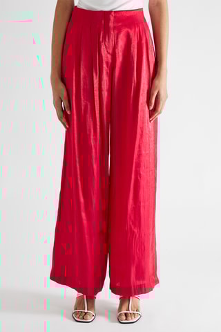 Broek Hoge Taille - Fuchsia