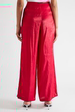 Broek Hoge Taille - Fuchsia
