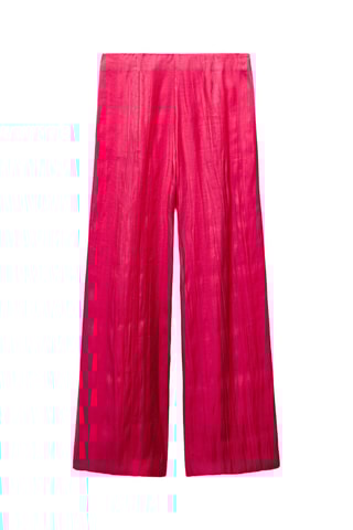 Broek Hoge Taille - Fuchsia
